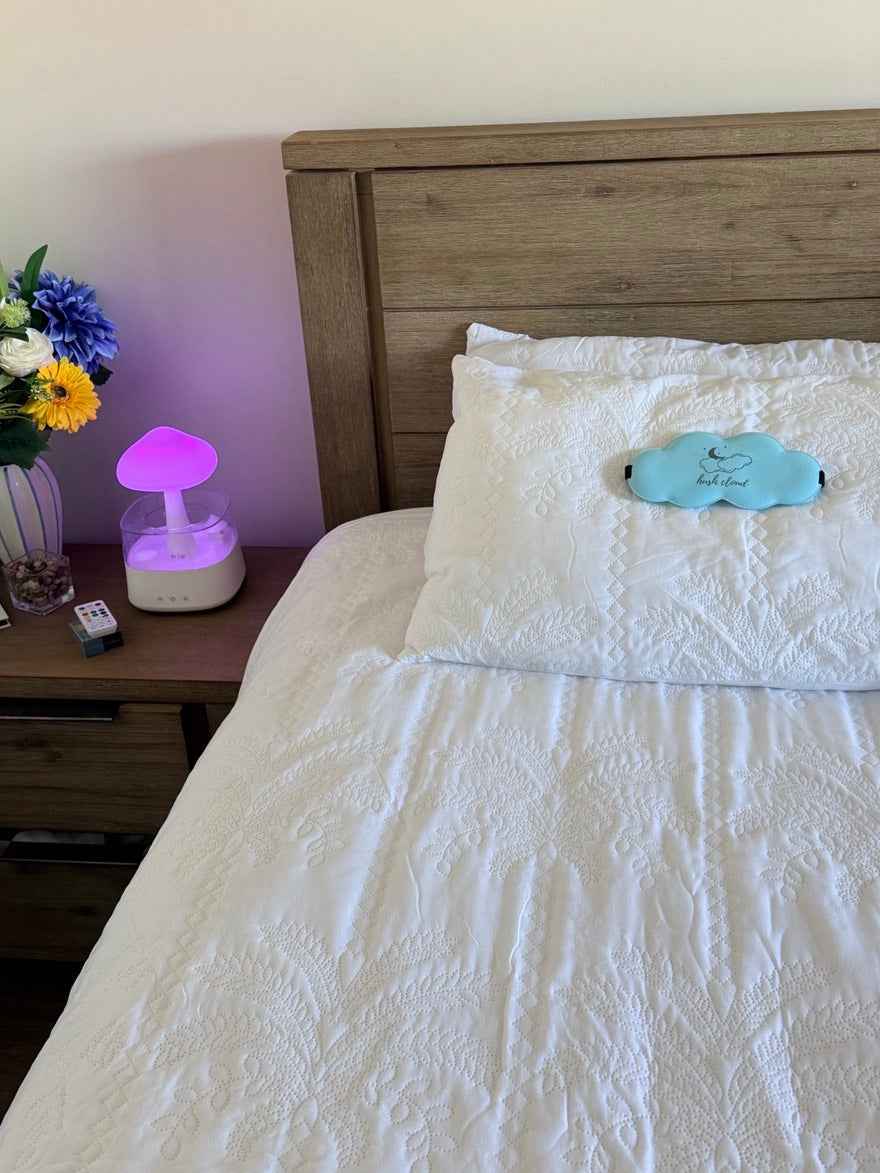 Hush Cloud Sleep Mask - Blackout Eye Mask for Better Sleep