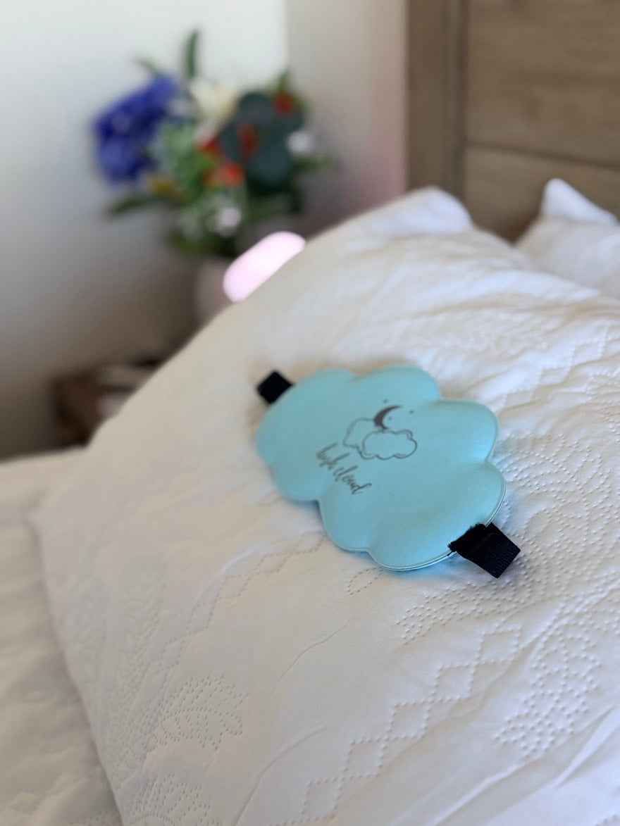 Blue Sleep Mask For Better Sleep And Relaxation