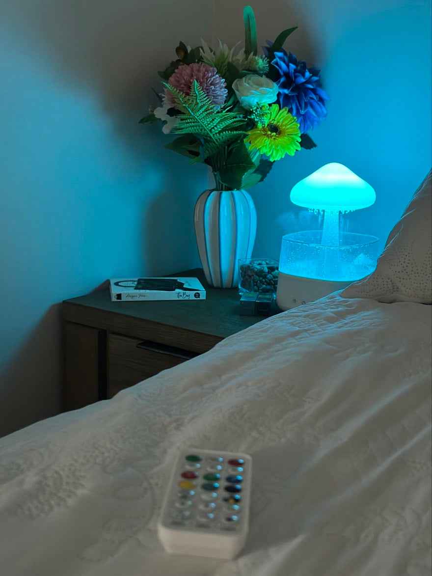 Hush Cloud Sleep & Relaxation Set - Sound Machine & Ambient Light for Better Sleep
